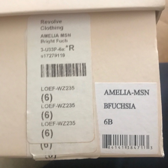 NWT- Loeffler Randall- Fuchsia Amelia Heel - Picture 10 of 10